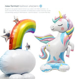 Everything Unicorn theme birthday decoration balloon banner tableware