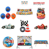 Everything Racing Car Foil Balloon bouquet Set for Birthday Party Decoration