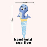 Handheld Balloon Headband Balloon Cartoon Cheering Stick Balloon Gift