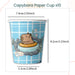 Capybara Theme Disposable Tableware Plates Cups Cutlery for Birthday Party