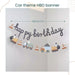 [SG Instock] - Personalised Vehicle Transportation Car Theme Birthday Party Decoration