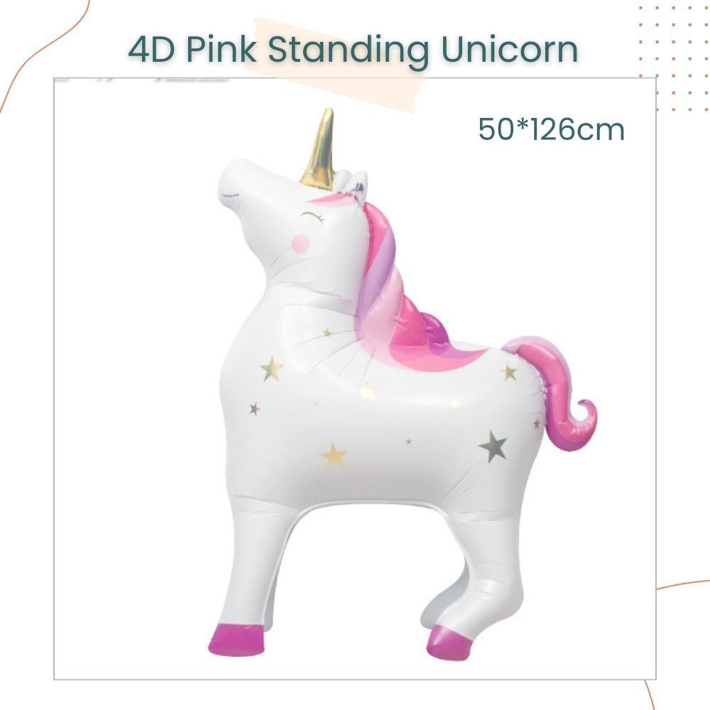 Everything Unicorn theme birthday decoration balloon banner tableware
