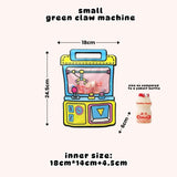 Creative Schoolbag Shape Claw Machine Design Ziplock Goodie Bag