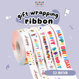 22m Gift Wrapping Ribbon