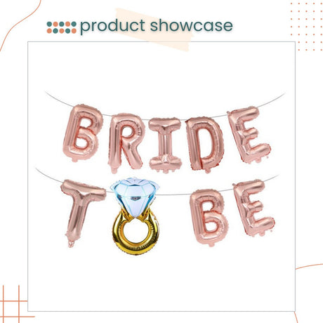 Bride to be Sash Tiara Veil Robe Bridal Shower Balloon Hen Party Bachelorette Party