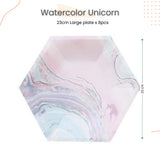 Everything Unicorn theme birthday decoration balloon banner tableware