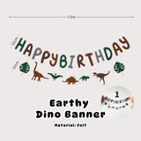 Personalised Dinosaur Theme Birthday Balloon Party Balloon Banner Decoration
