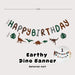 Personalised Dinosaur Theme Birthday Balloon Party Balloon Banner Decoration