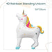 Everything Unicorn theme birthday decoration balloon banner tableware