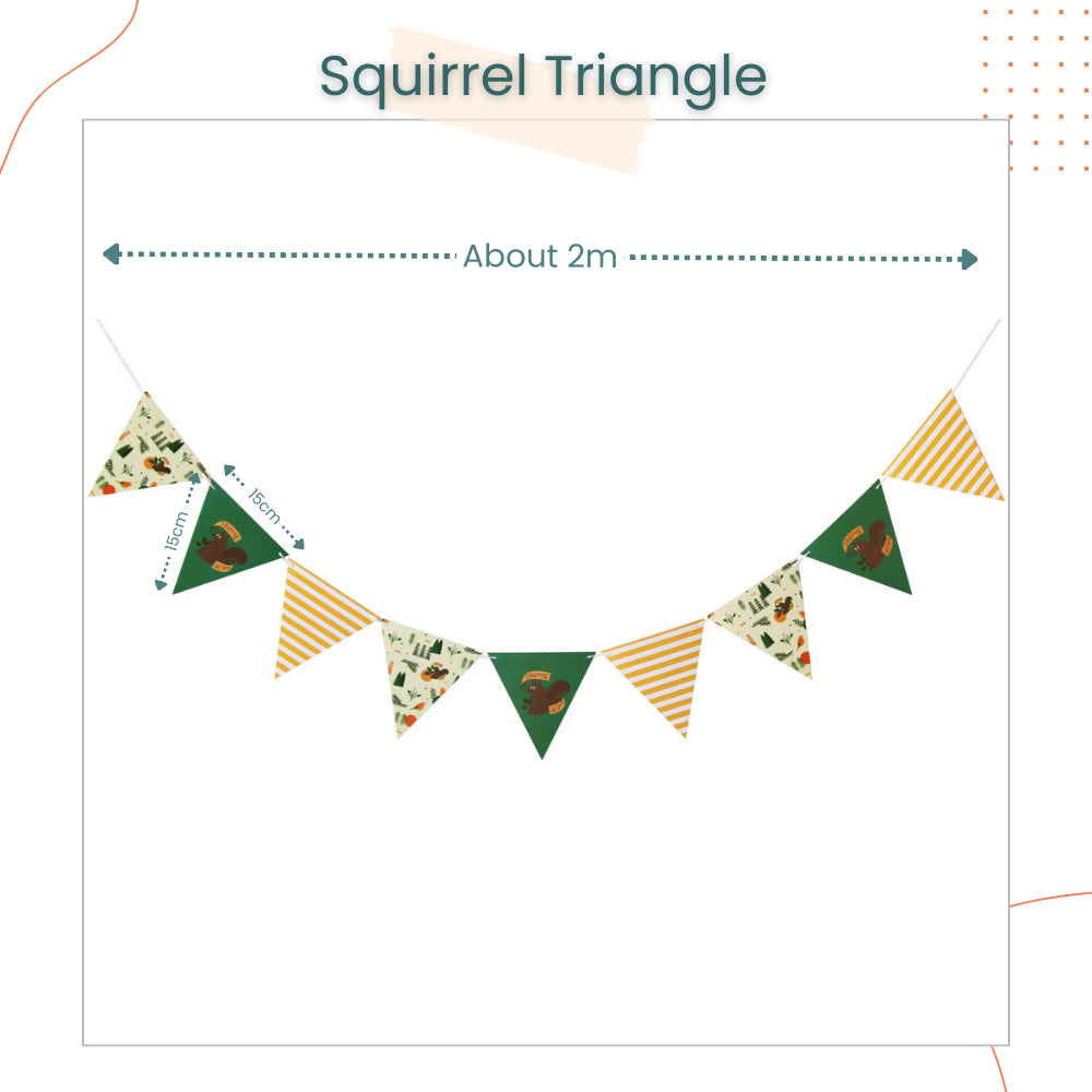 [SG Instock] Decorative Happy Birthday Banner Garland Triangle Flag Bunting for Party Decoration
