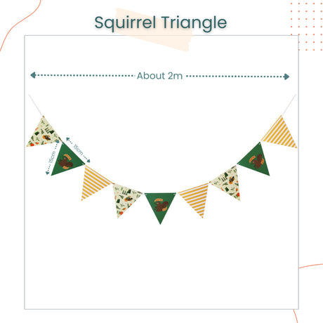 [SG Instock] Decorative Happy Birthday Banner Garland Triangle Flag Bunting for Party Decoration