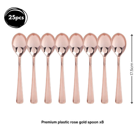 Premium Disposable tableware Cutlery Plates Cups and Napkin Package Birthday Wedding Party buffet