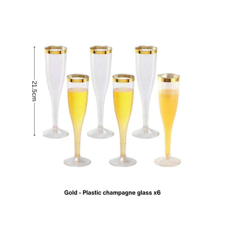 Premium Disposable tableware Cutlery Plates Cups and Napkin Package Birthday Wedding Party buffet