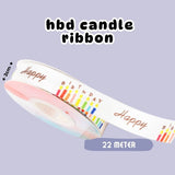 22m Gift Wrapping Ribbon