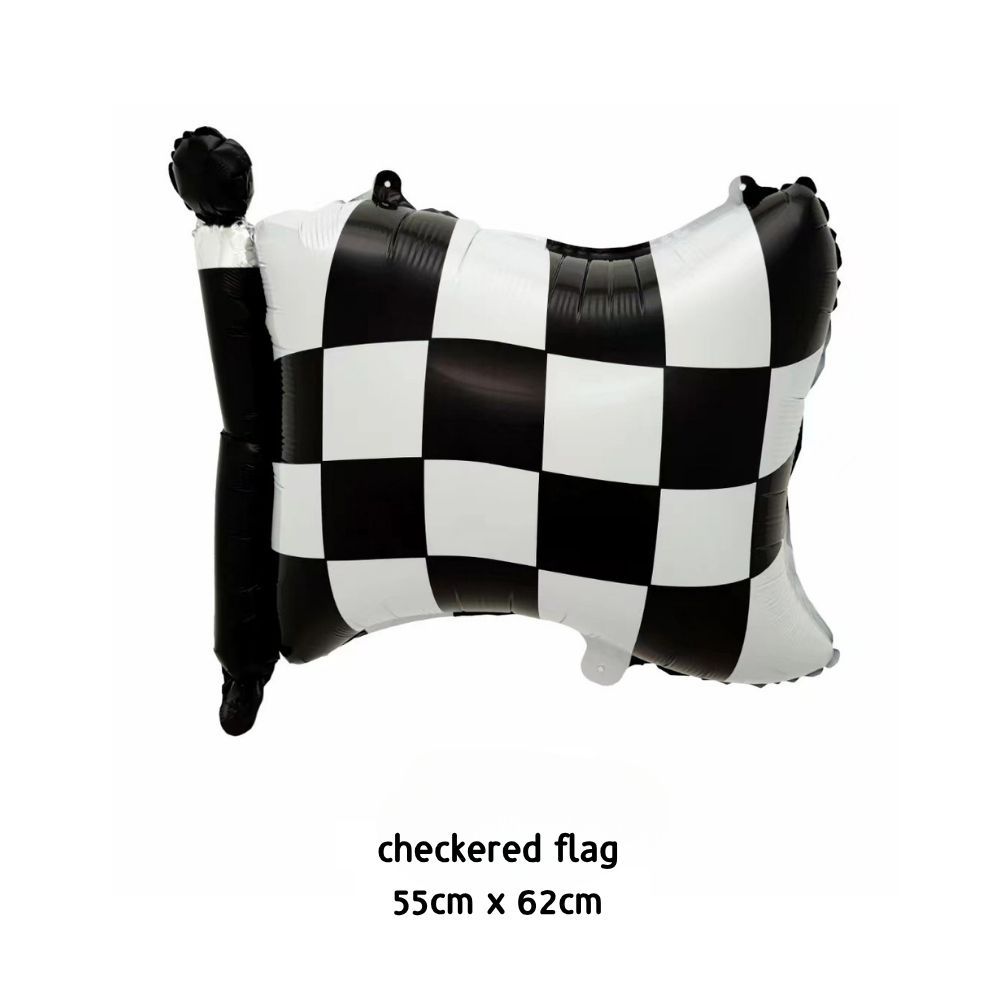 Everything Racing Car Foil Balloon bouquet Set for Birthday Party Decoration