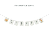 Personalised Safari Animal Party Decoration Personalized Birthday Banner Cake Topper Cupcake Topper Customise