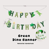 Personalised Dinosaur Theme Birthday Balloon Party Balloon Banner Decoration