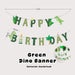 Personalised Dinosaur Theme Birthday Balloon Party Balloon Banner Decoration