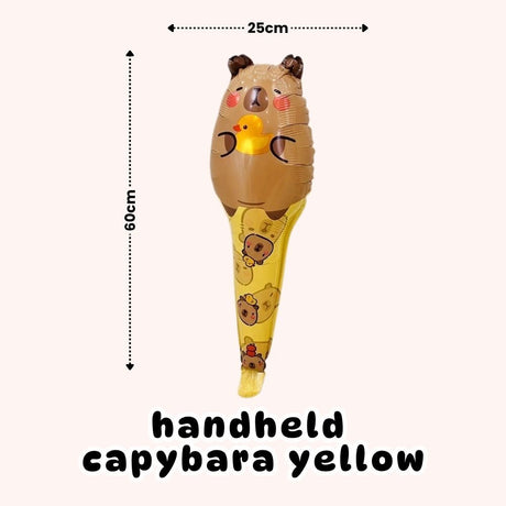 Handheld Balloon Headband Balloon Cartoon Cheering Stick Balloon Gift