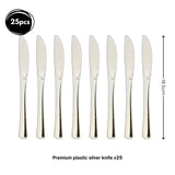 Premium Disposable tableware Cutlery Plates Cups and Napkin Package Birthday Wedding Party buffet