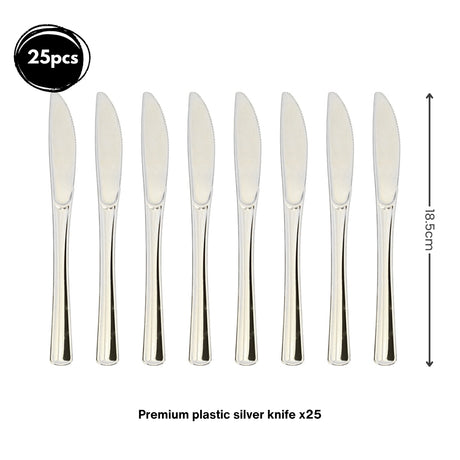 Premium Disposable tableware Cutlery Plates Cups and Napkin Package Birthday Wedding Party buffet