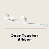 [SG Instock] Teacher's Day Gift Crochet Sunflower White Pot Teachers Day Card Ribbon PVC Bag