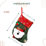 Cute Hanging Christmas Stocking Gift Bag Candy Bag
