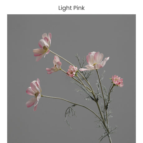 Gesang Flower Bionic Cosmos Artificial Flower Flora Pastoral Flower Ornament Vintage Fake Flower Ornaments