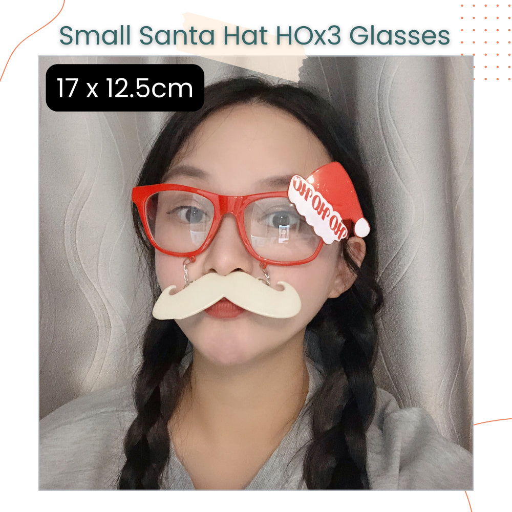 Christmas Party Decorative Glasses for Christmas Accessories