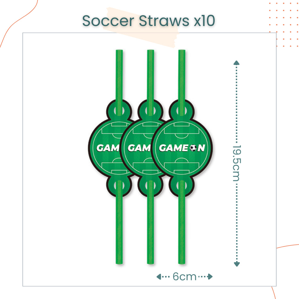 Soccer Theme Disposable Tableware Plates Cups Cutlery Banner Balloon for Birthday Party