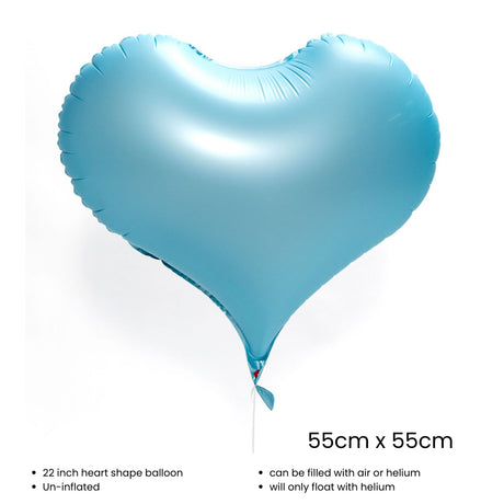 22 inch Heart Shape Foil Balloon