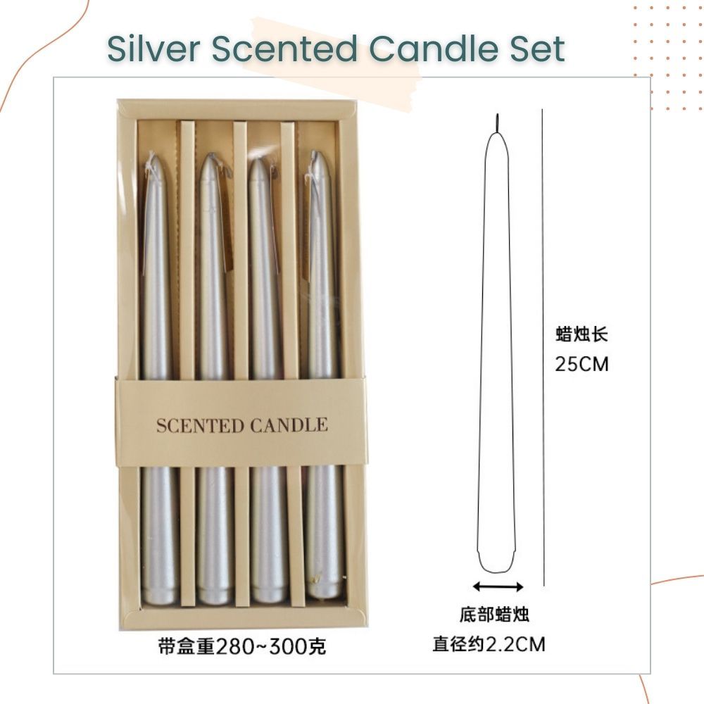 Gold European Style 3pcs set Metal Candlestick Scented Candle for Wedding Birthday Party Living Decoration
