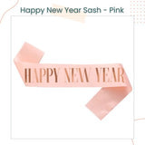 Happy New Year party Decoration Foil Balloon Tableware for New Year Party Decoration