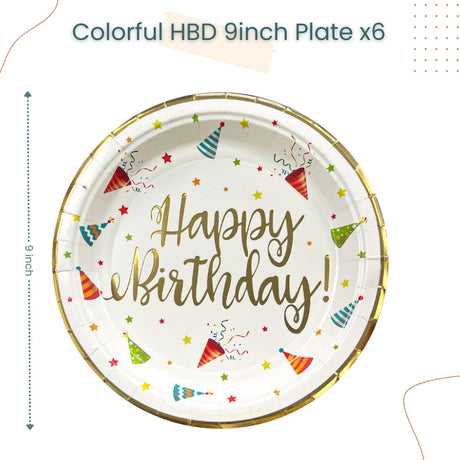 Everything Colorful Rainbow Colorful Theme Birthday Party Decoration