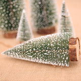 Mini Christmas Tree Cedar Desktop Small Christmas Tree Gifts Window Display Office Home Decoration