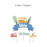Happy 30 days Happy Full Month Happy 100 Days Banner Birthday Banner