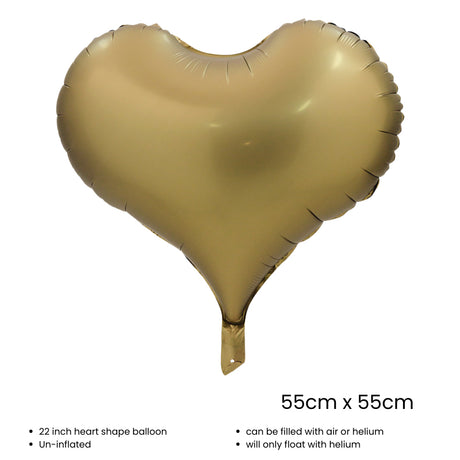 22 inch Heart Shape Foil Balloon