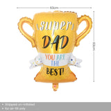 Happy father's day foil balloon for party decoration
