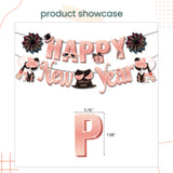 Happy New Year 2025 Balloon Decoration Pack for New Year Celebrations Parties