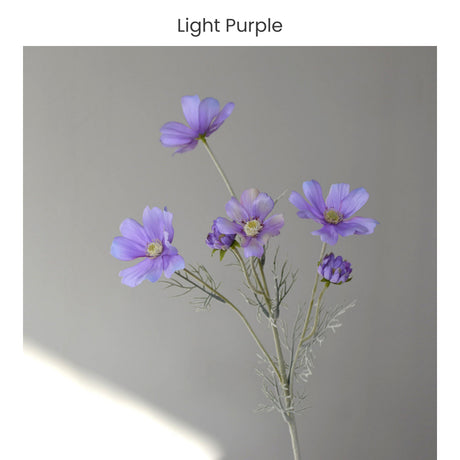 Gesang Flower Bionic Cosmos Artificial Flower Flora Pastoral Flower Ornament Vintage Fake Flower Ornaments