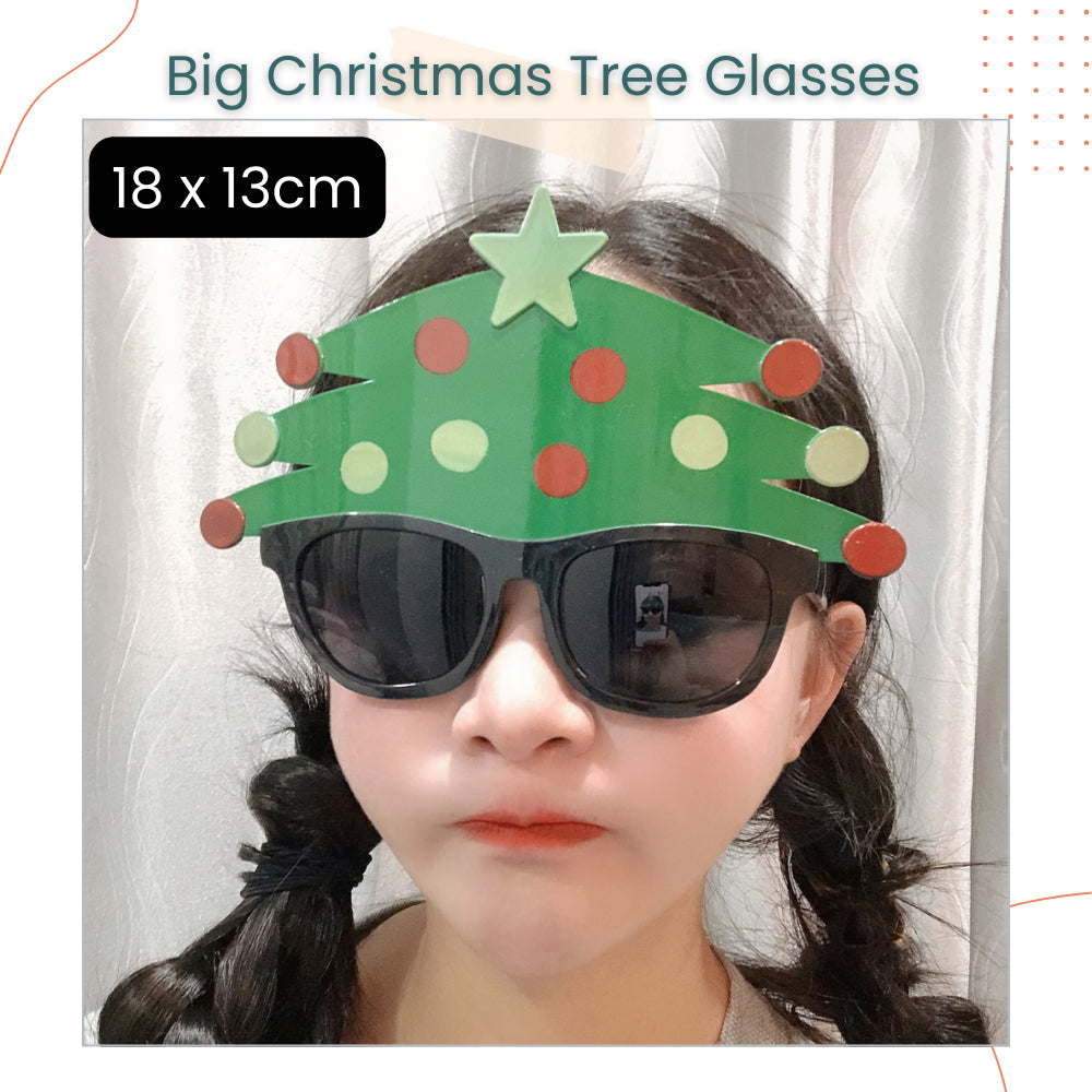 Christmas Party Decorative Glasses for Christmas Accessories