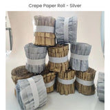 Ruffled Crepe Paper Roll For Party Streamers Party Backdrop