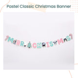 Happy Halloween Banner Merry Christmas Banner for Party Celebration and Decoration