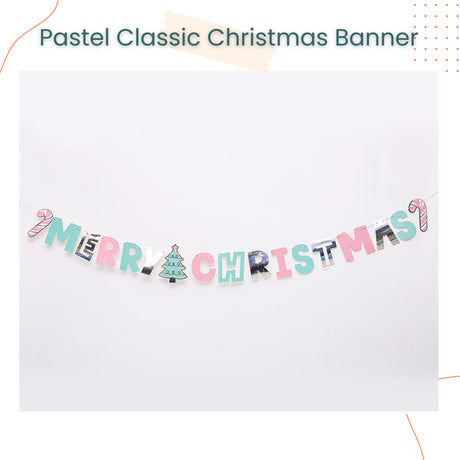 Happy Halloween Banner Merry Christmas Banner for Party Celebration and Decoration