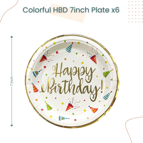 Everything Colorful Rainbow Colorful Theme Birthday Party Decoration