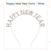 Happy New Year Metal Tiara Sash for New Year Celebration