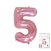 All 40inch Crystal Jelly Number Balloons Party Decorations for Birthday
