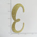 Custom Cursive Glitter Gold Script Font Banner