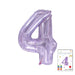 All 40inch Crystal Jelly Number Balloons Party Decorations for Birthday