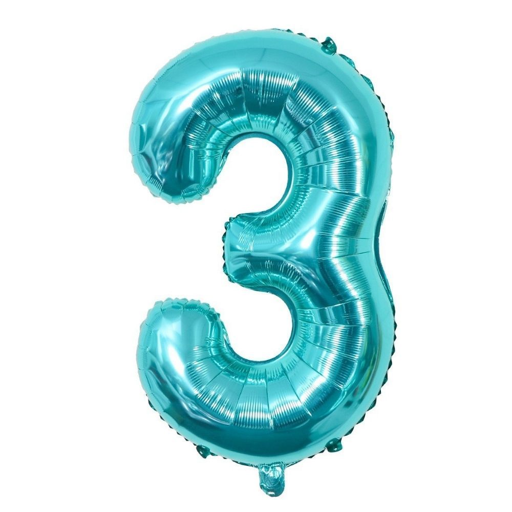 40 inch Emerald Green Number Balloon Birthday Balloon for Party Decoration